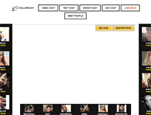 Tablet Screenshot of hollerchat.com